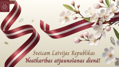 Apsveikums 4.maijā