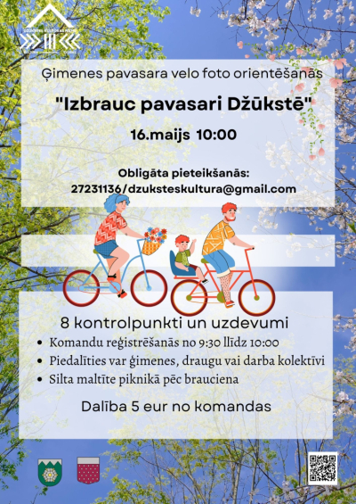 Izbraucot pavasari Džūkstē