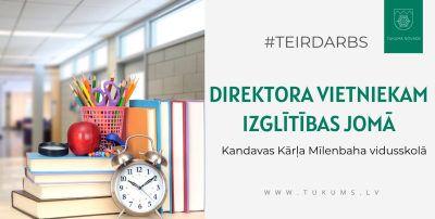 direktora vietnieka vakance