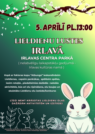 Lieldienu pasākumi Irlavā