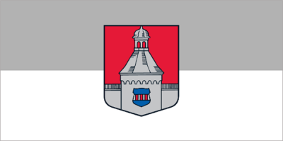 Jaunpils pagasta karogs - krāsains