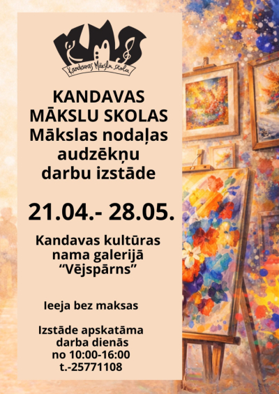 Kandavas Mākslu skolas izstāde