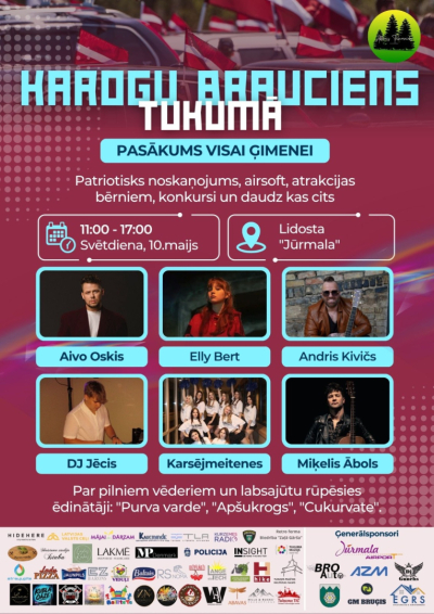 Karogu brauciena afiša