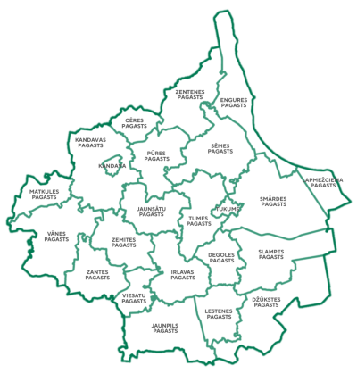 Novada karte