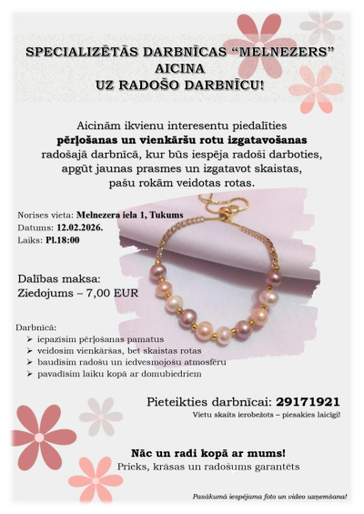 Pērļošanas meistarklase