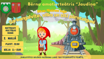 Sarkangalvīte, vilks un citi