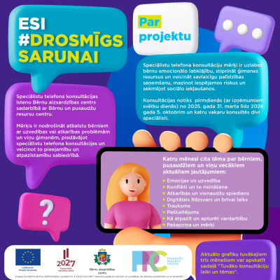 Plakāts ar informāciju