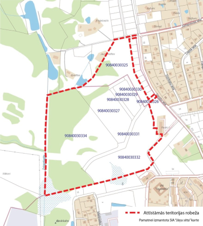 Lokālplānojums - karte