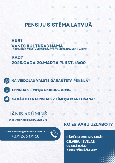 Pasākuma afiša