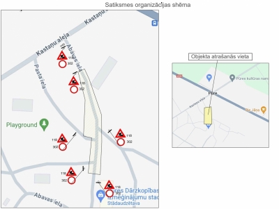 Satiksmes organizācijas shēma