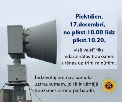 Sirēnu pārbaude