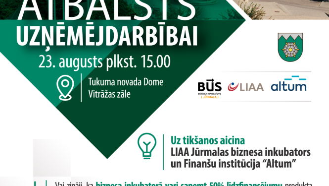 Seminārs par atbalsta iespējām uzņēmējiem