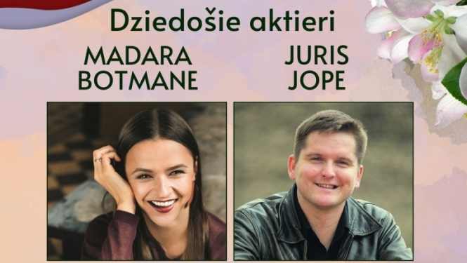 Madara Botmane un Juris Jope koncertā “Es vedīšu tevi uz Kandavu!”