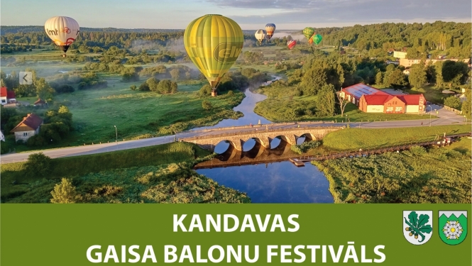 Kandavas Gaisa balonu festivāls