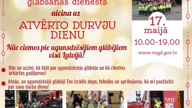 Atvēro durvju dienu visās VUGD daļās un posteņos