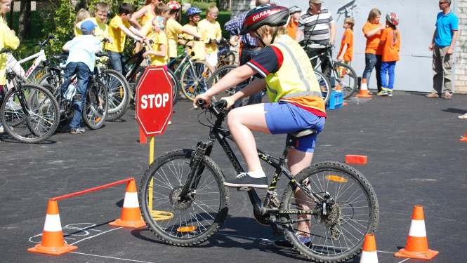 CSDD jauno velosipēdistu sacensības