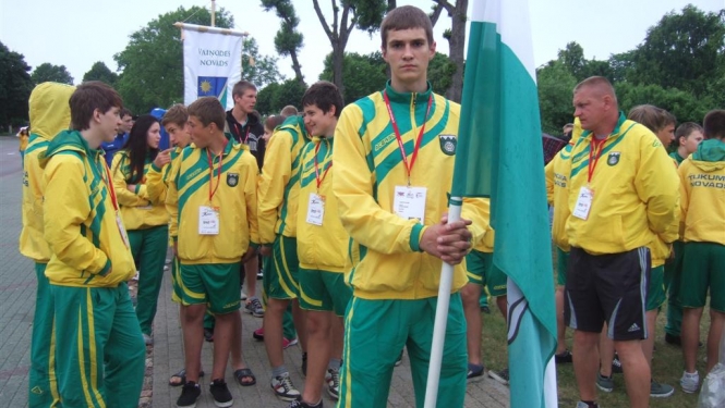 Latvijas Jaunatnes vasaras olimpiādes atklāšana Ventspil