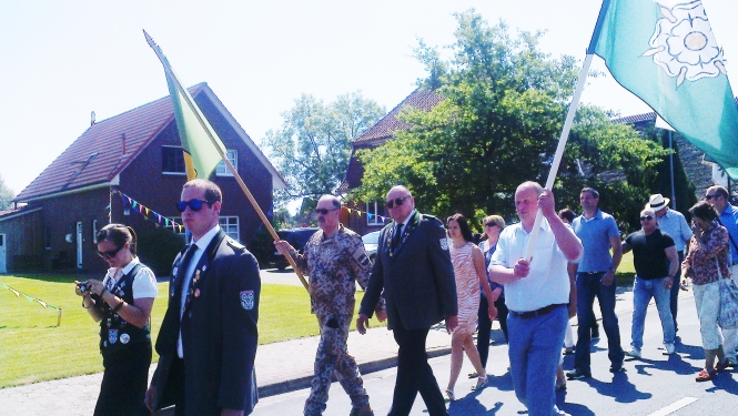 Sadraudzības pasākums Vācijas pilsētā Luhe