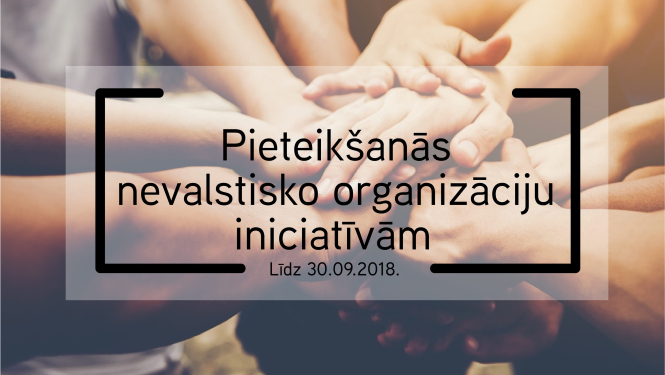 Tukuma novada Dome izsludina pieteikšanos nevalstisko organizāciju iniciatīvām 2019.gadā