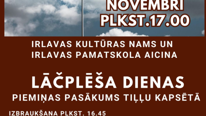 Lāčplēša diena Irlavā