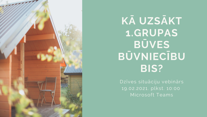 Piesakies Būvniecības informācijas sistēmas apmācību vebināram
