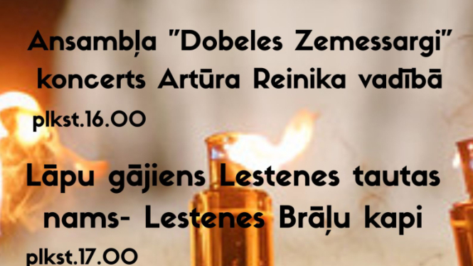 Lāčplēša dienas pasākumi Lestenē
