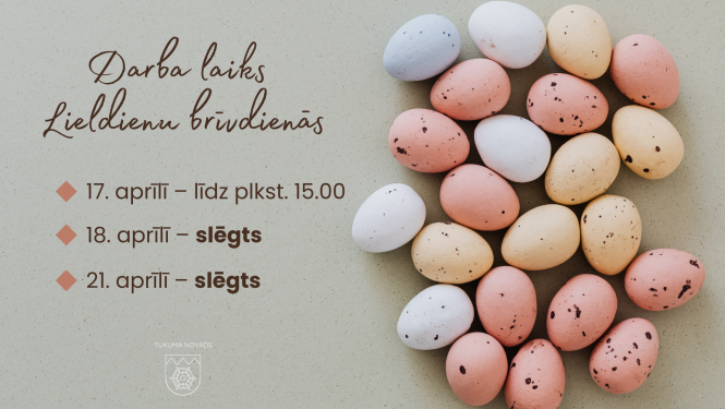Lieldienu darba laiks