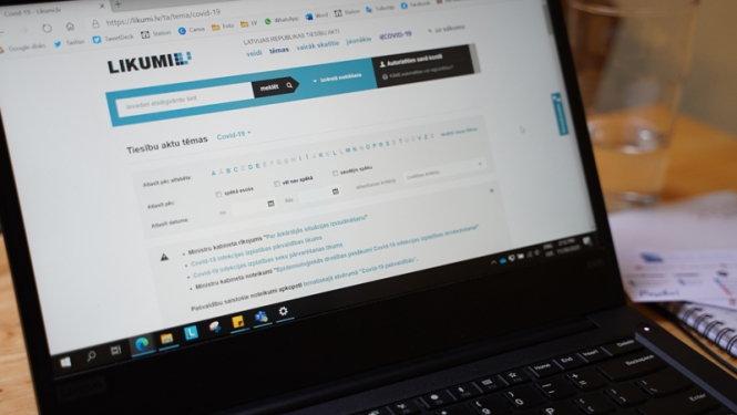 Pagarināta ārkārtējā situācija. Kur pieejami saistītie tiesību akti?