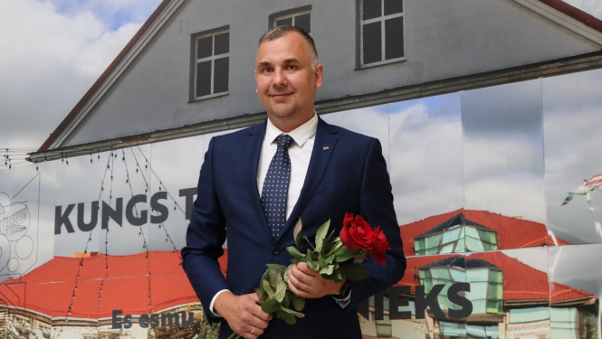 Slampes pagasta pārvaldes vadītājs Mārtiņš Latvis
