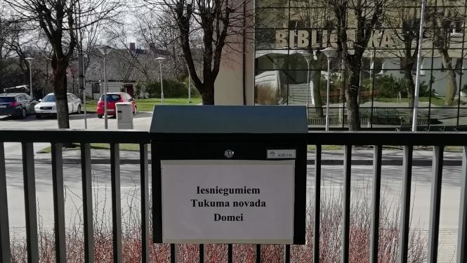 Iesniegumu iesniegšana Tukuma novada Domē