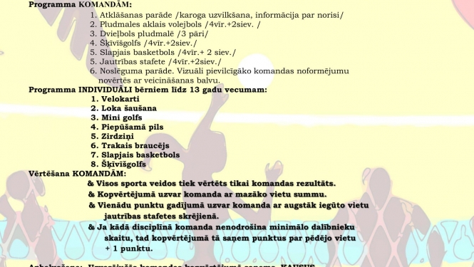 Irlavas pagasta sporta svētki