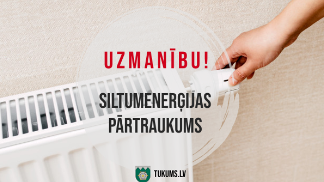 24. oktobrī plānots siltumenerģijas pārtraukums