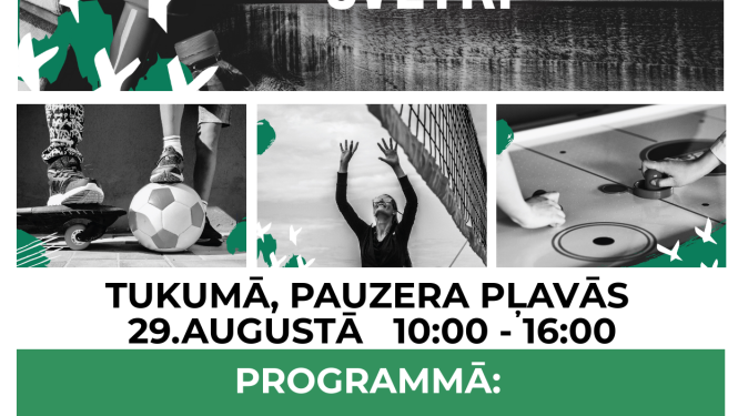 Sporta un veselības svētki Tukumā 2020