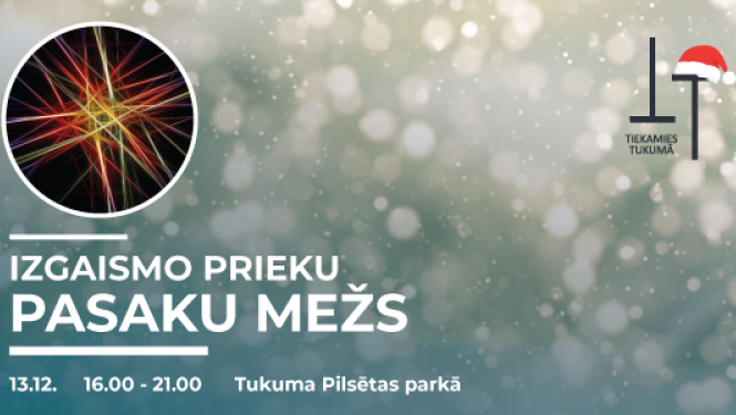 Izgaismo prieku Pasaku mežā!