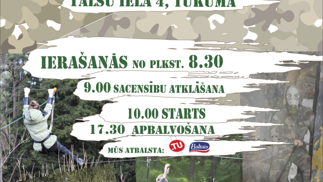 Sacensības jauniešiem. Piesakies!