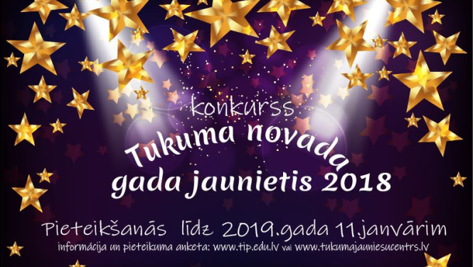 Piesakies un kļūsti par Tukuma novada gada jaunieti