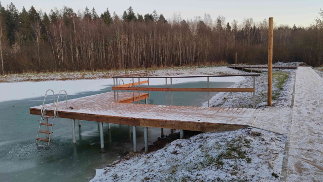 Vēju dārza dīķis