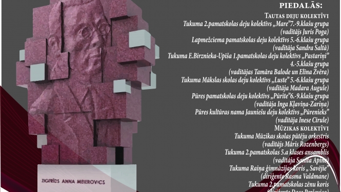 Z. A. Meierovica ieskaņas pasākums "Manas domas ir par Tevi..."