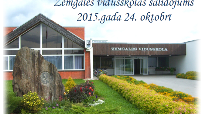 Zemgales vidusskola aicina uz skolas salidojumu