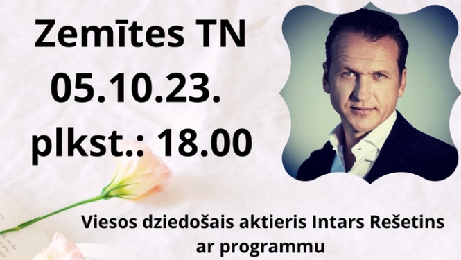 Intars Rešetins koncertā “Satikšanās”