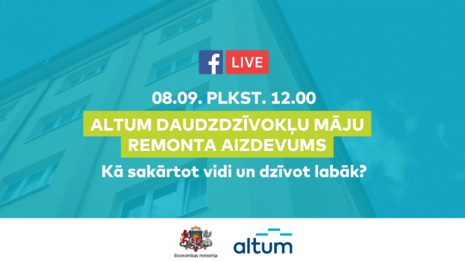 Altum daudzdzīvokļu māju remonta aizdevums