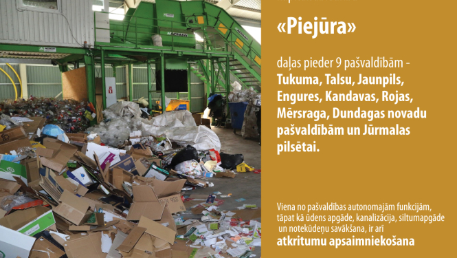 Arī Talsu novads atkritumu izvešanu deleģēs pašvaldībai