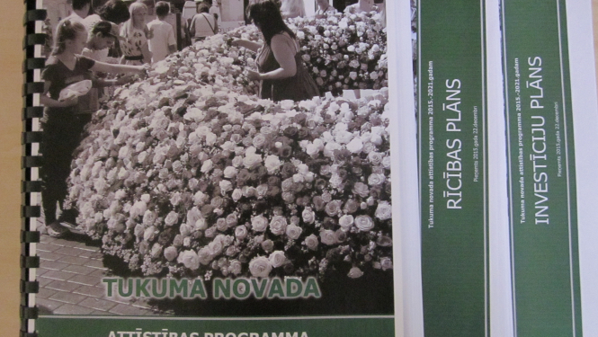 Aicinām iepazīties ar Tukuma novada attīstības programmu 2015.-2021.gadam