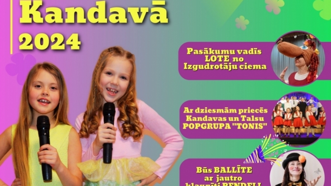 Tukuma novada jauno vokālistu konkurss “Cāļu dziesmas Kandavā”
