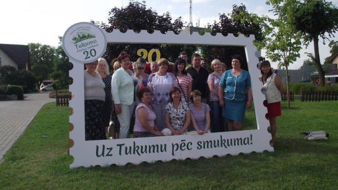 Tukuma novada pašvaldībā viesojas kolēģi no Dagdas