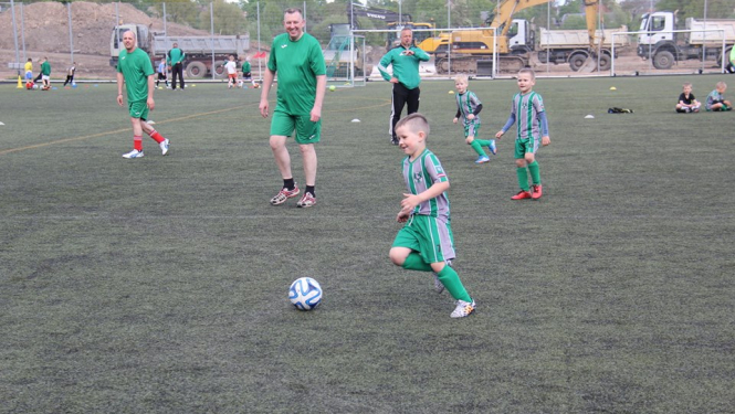 FK “Tukums 2000” U – 7 futbola komanda mērojas spēkiem ar Tukuma novada Domes pārstāvju komandu