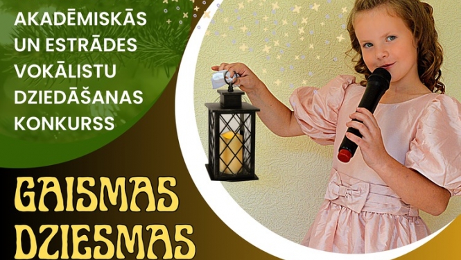 Dziedāšanas konkurss „GAISMAS DZIESMAS KANDAVĀ 2023”