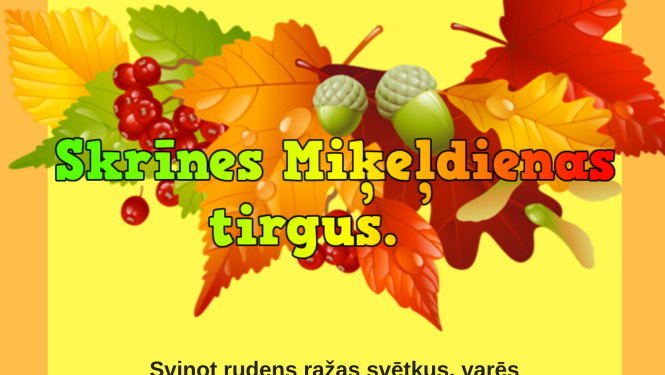 Skrīnes Miķeļdienas tirgus