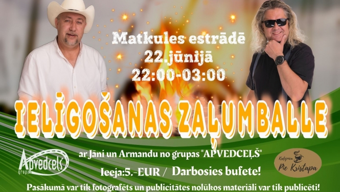 Ielīgošanas zaļumballe Matkulē