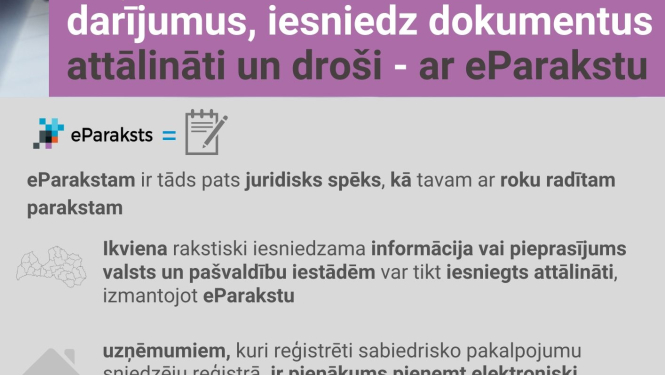 Pieslēdz eParakstu un izmanto to attālināti un droši